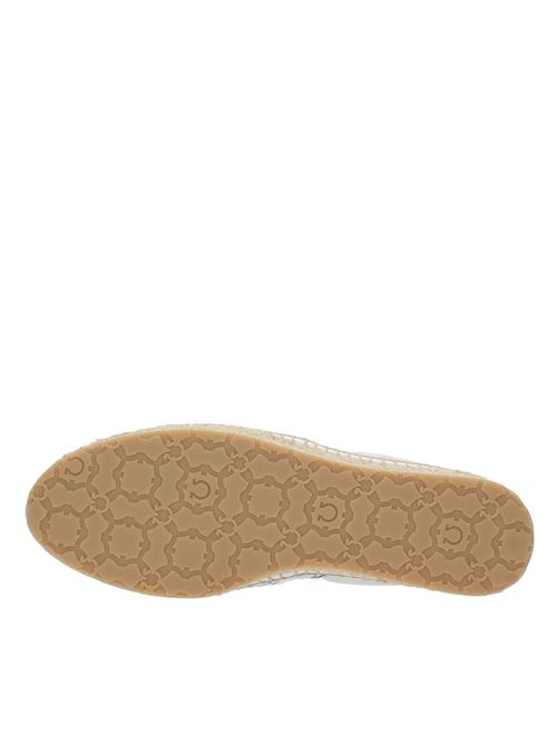 Espadrillas in pelle e tessuto SALVATORE FERRAGAMO | KIM GAL 751251BEIGE-NERO